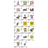 Collection 20 SpongeBob SquarePants Embroidery Designs 01